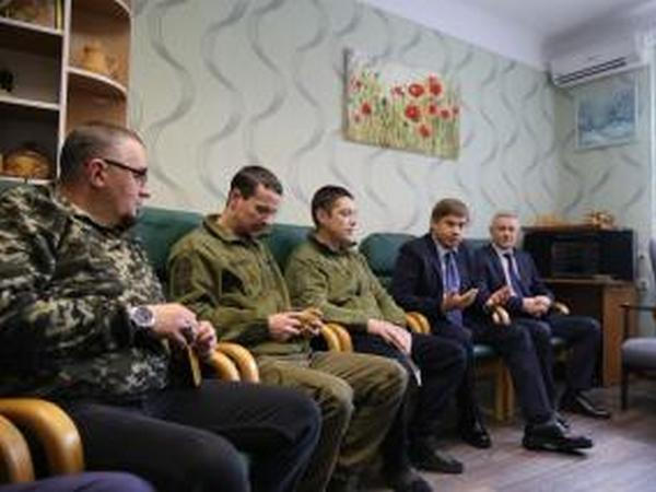 Кременчугский дневной госпиталь для ветеранов войны посетил глава Полтавского облсовета