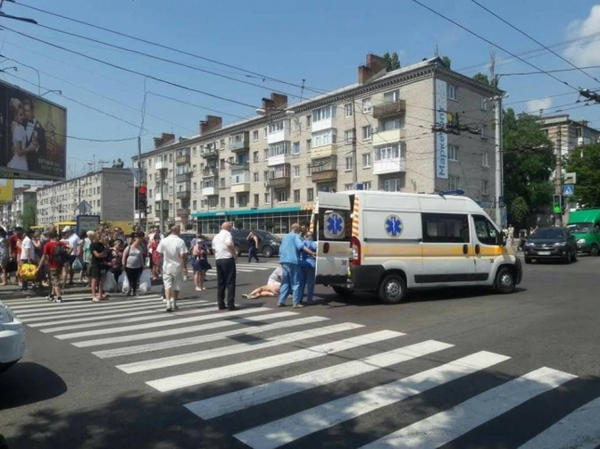 Суд оштрафовал водителя коммунального предприятия Кременчуга за ДТП, в котором чуть не погибла женщина