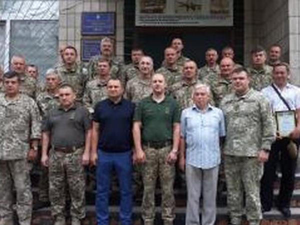 Кременчугские офицеры прошли занятия по индивидуальной и коллективной подготовке