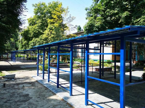 В Кременчуге в детсаду №11 построят новые прогулочные павильоны