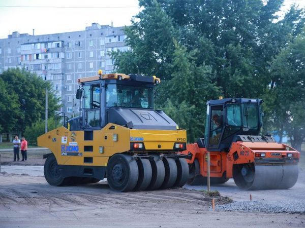 В Кременчуге начался ремонт дороги, по которой скоро пустят новый троллейбусный маршрут