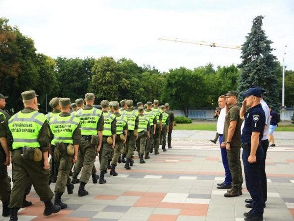Нацгвардейцы вышли на охрану общественного порядка в Кременчуге