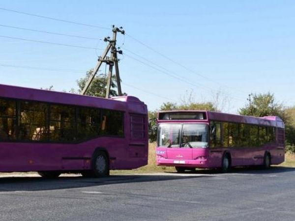 Коммунальный транспорт Кременчуга пополнился еще двумя автобусами