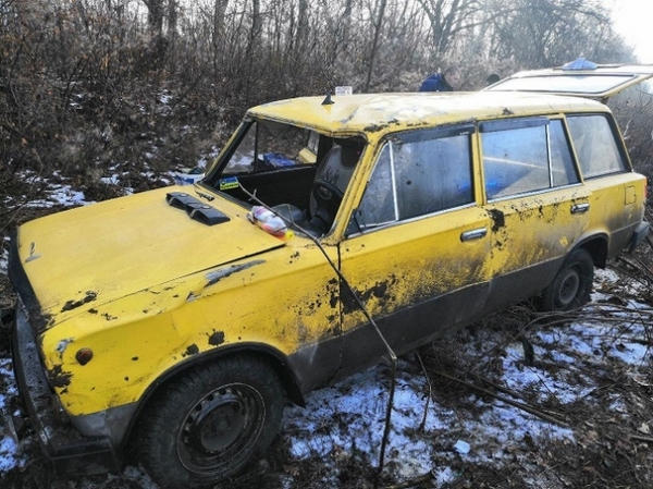 В Кременчугском районе два автомобиля съехали в кювет