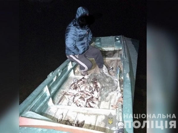 В Кременчуге рыбак-нарушитель нанес ущерб государству на 8 тысяч гривен
