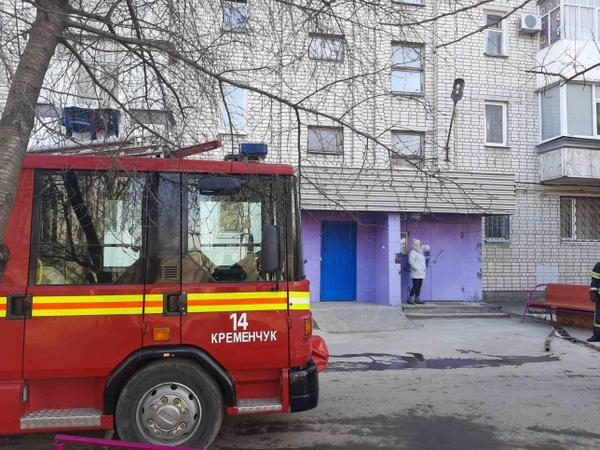 В Кременчуге на пожар выехало аж три пожарные машины