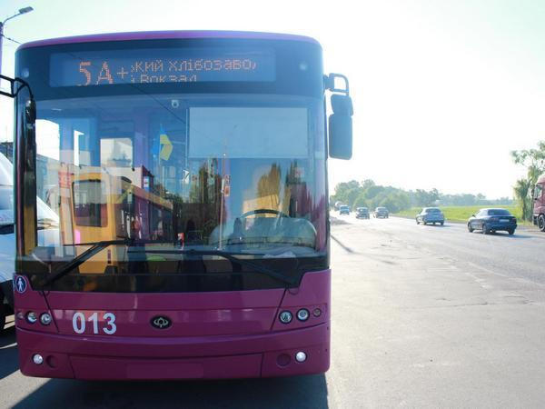 В Кременчуге на маршрут вышел троллейбус 5А+ «Речной вокзал – Кохновский хлебзавод»