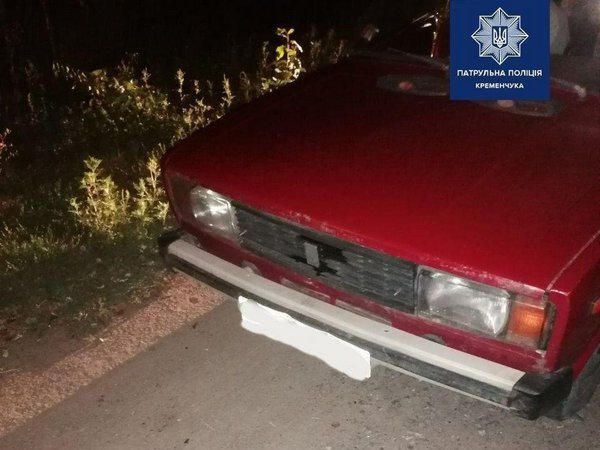 Кременчугская полиция задержала в переулке Изюмова пьяного водителя