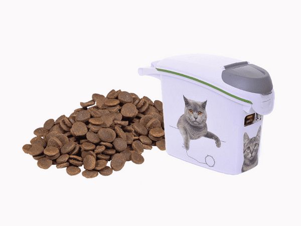 Как хранить сухой корм для кошек
