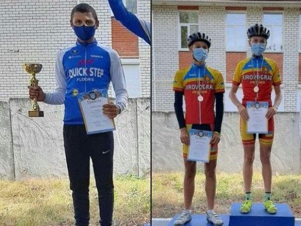 Кременчугские велосипедисты удачно выступили на всеукраинских соревнованиях