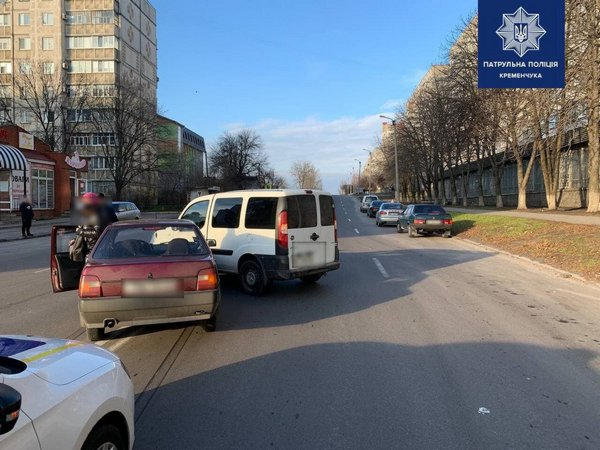 В Кременчуге произошло ДТП на улице Европейской