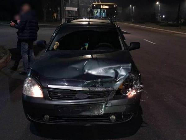 В Кременчуге пьяный водитель спровоцировал ДТП