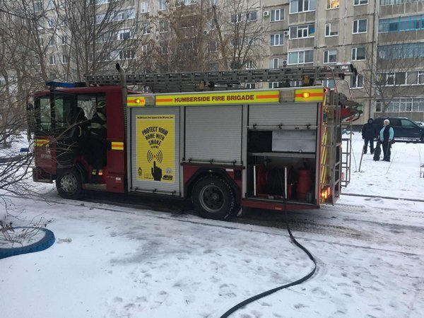 В Кременчуге во время пожара умер мужчина