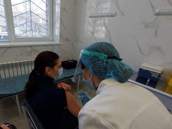 В Кременчуге за сутки от коронавируса вакцинировалось 50 человек
