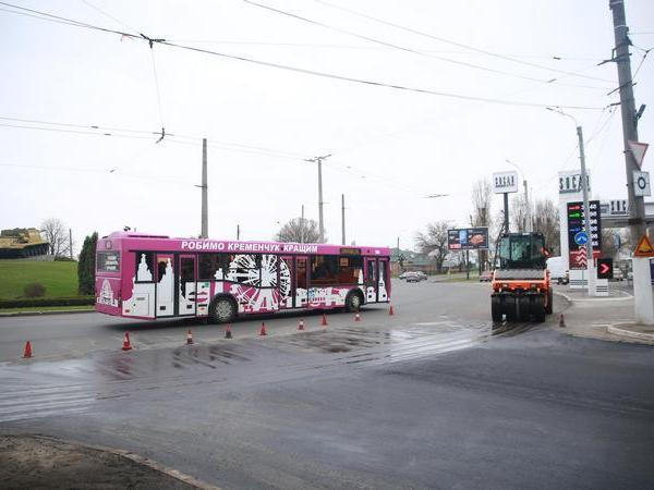 В Кременчуге продолжается плановый ремонт уличной сети