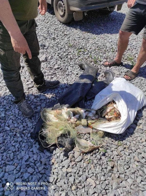 Под Кременчугом полиция задержала браконьера с уловом на 11 тысяч гривен