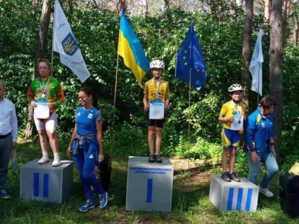 Кременчугская велосипедистка завоевала золото на открытом чемпионате Кировоградской области