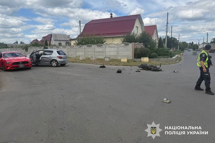 Потрійна ДТП в Кременчуці з постраждалим