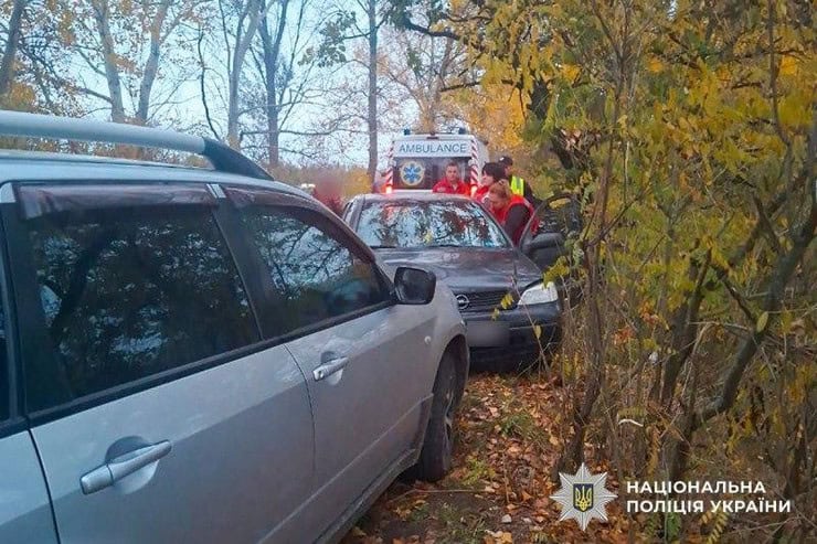 ДТП в Кременчугском районе: водитель умер за рулем и врезался в другой автомобиль