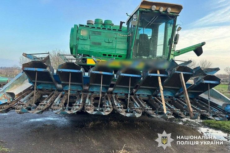 67-летний житель Кременчугского района лишился ноги во время ремонта комбайна