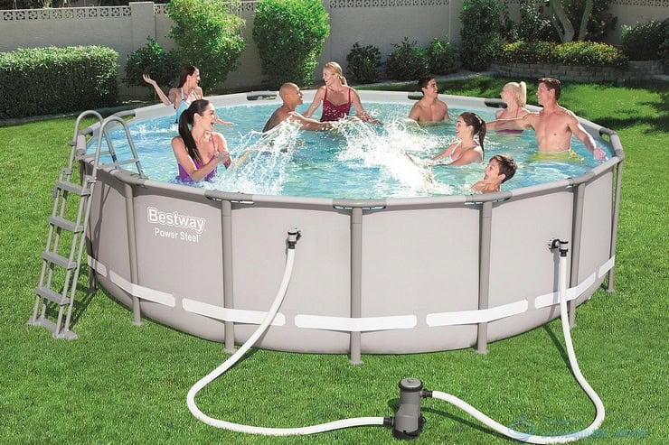 бассейн каркасный круглый