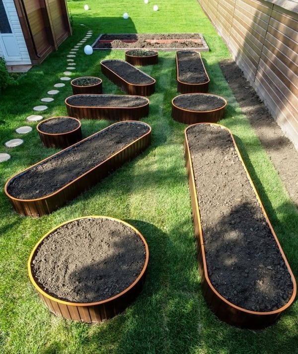 металлические грядки