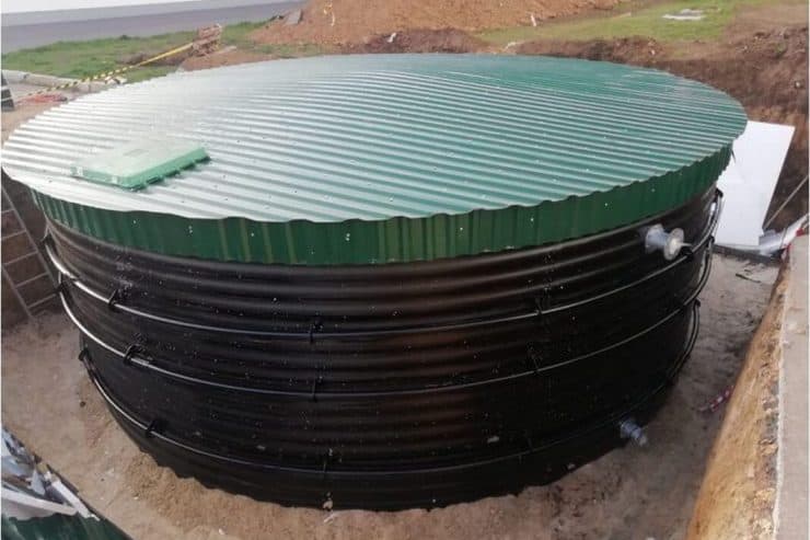 Подземные резервуары для воды и хранения нефтепродуктов