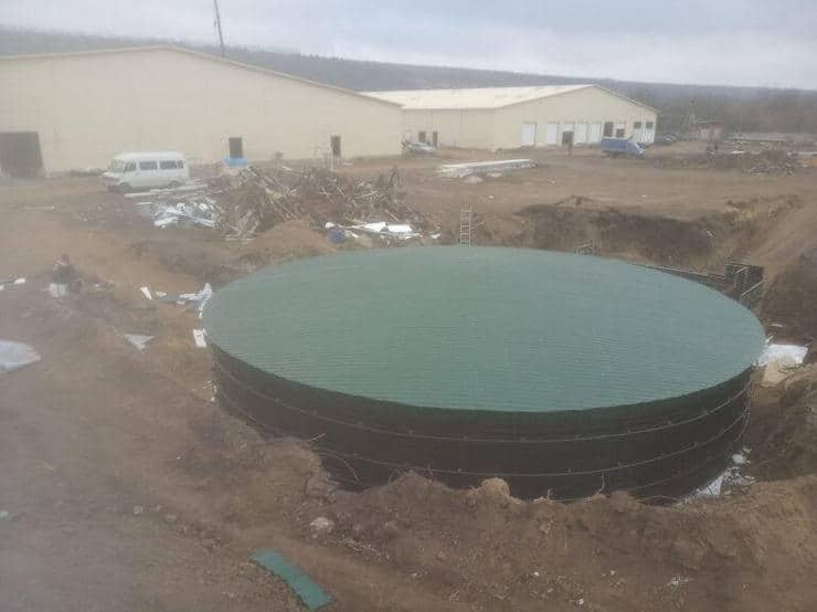 подземный резервуар для воды