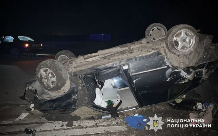 Смертельное ДТП в Кременчугском районе: автомобиль перевернулся, водитель погиб на месте