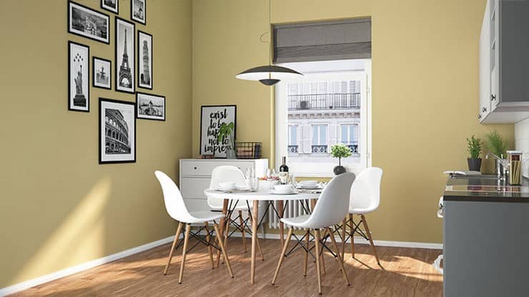 как правильно выбрать краску для стен на кухне