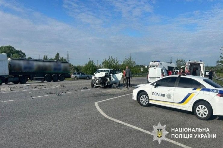 Тройное ДТП в Кременчугском районе с пострадавшими