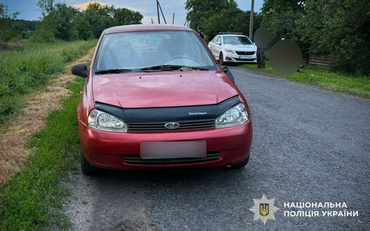 В Кременчугском районе пьяный водитель автомобиля сбил 12-летнего велосипедиста и скрылся с места ДТП