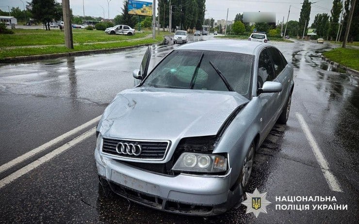 ДТП в Кременчуге: столкнулись два автомобиля, пострадала женщина