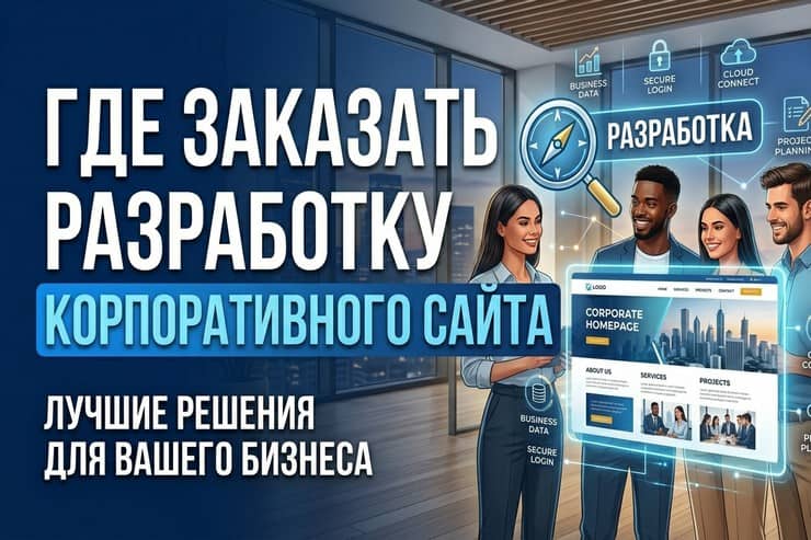 Где заказать разработку корпоративного сайта
