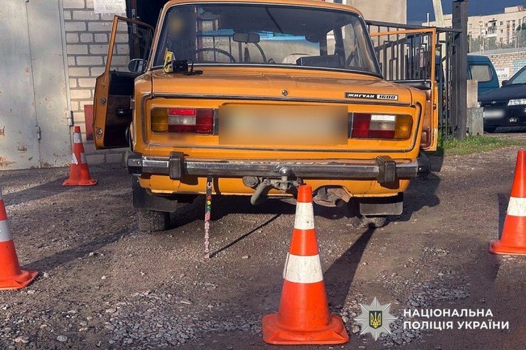 В Кременчуге 39-летний мужчина угнал автомобиль из гаражного кооператива