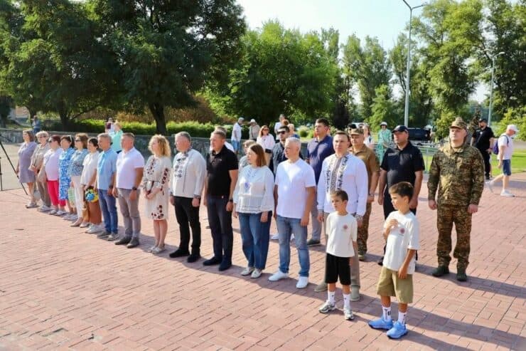 Торжества в Кременчуге по случаю Дня Государственного Флага и Дня Независимости Украины