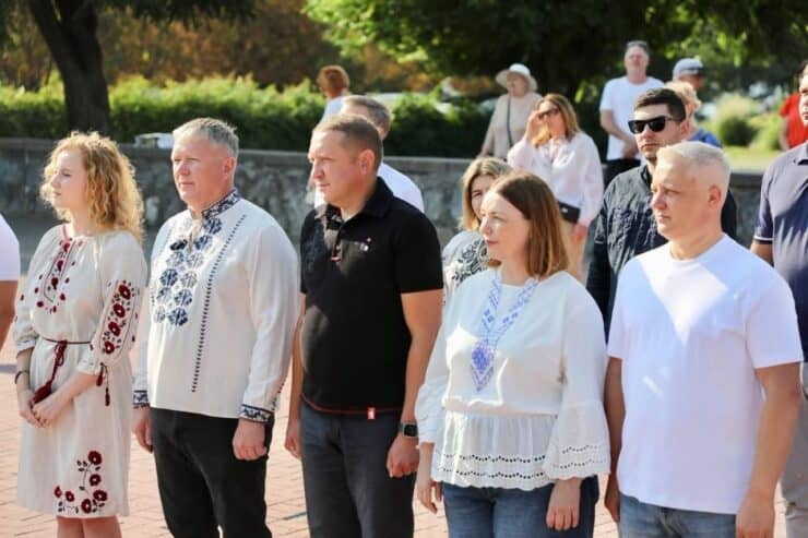 Торжества в Кременчуге по случаю Дня Государственного Флага и Дня Независимости Украины