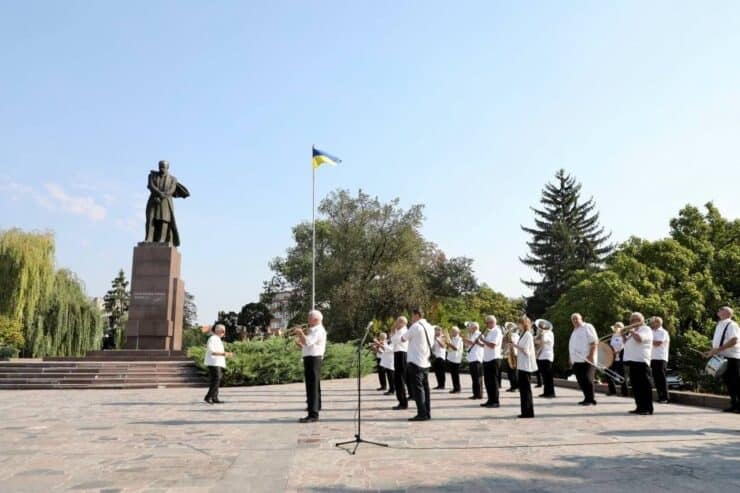 Торжества в Кременчуге по случаю Дня Государственного Флага и Дня Независимости Украины