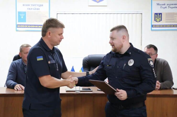 Спасателей Кременчуга поздравили с профессиональным праздником