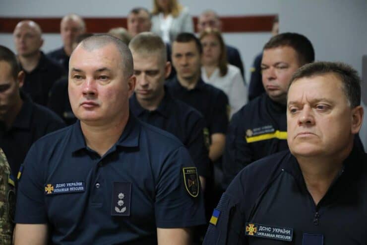 Спасателей Кременчуга поздравили с профессиональным праздником