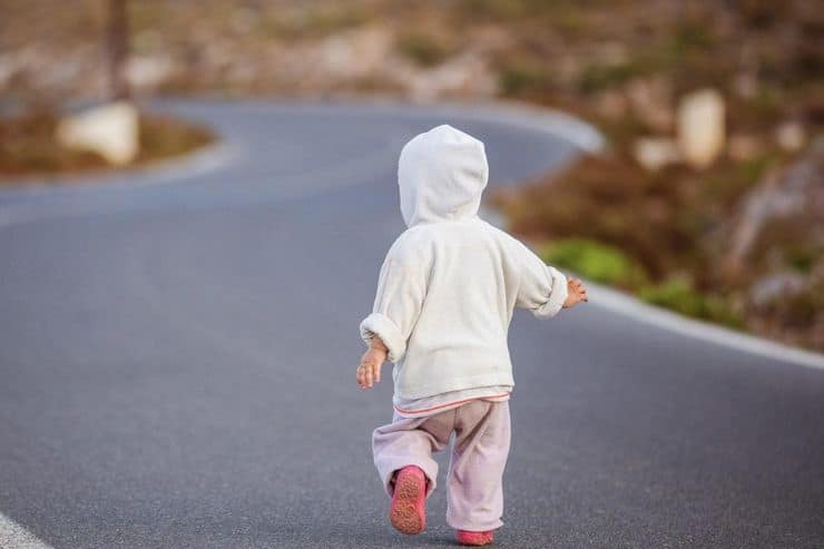 В Кременчугском районе 3-летний ребенок сам гулял на дороге: полицейские нашли его мать