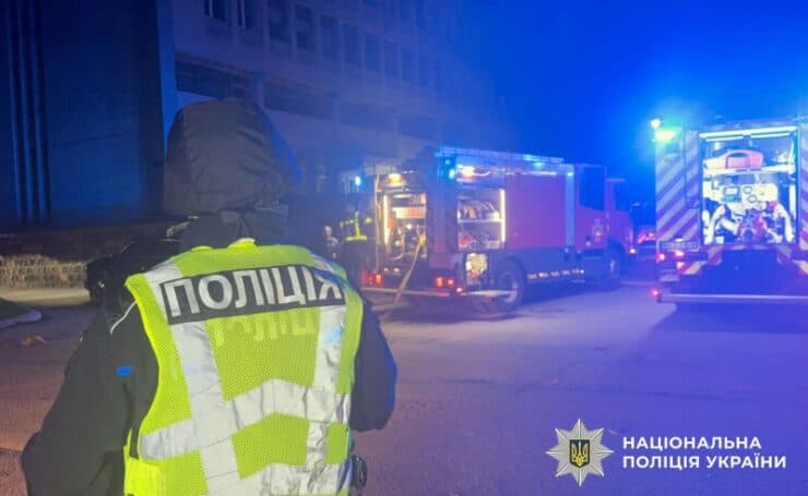 Подробности и последствия ночного обстрела Кременчуга: 2 раненых, повреждены университет и Дворец культуры